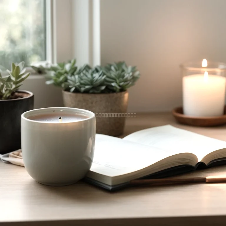 Person meditating at sunrise